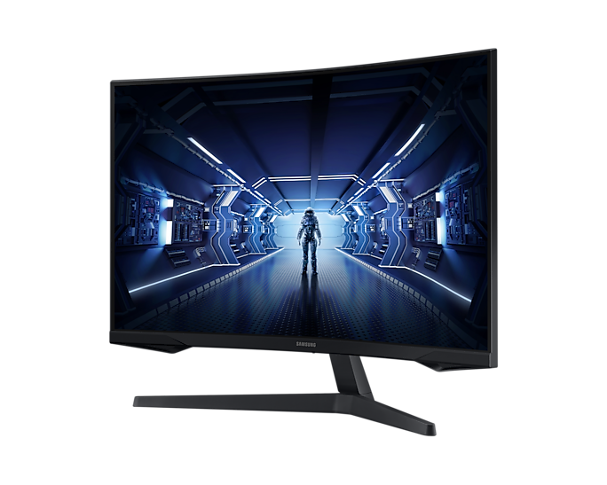 Samsung 32'' Gaming Monitor Curved QHD 144Hz Odyssey 2560x1440 LC32G55TQBUXXU (Renewed)