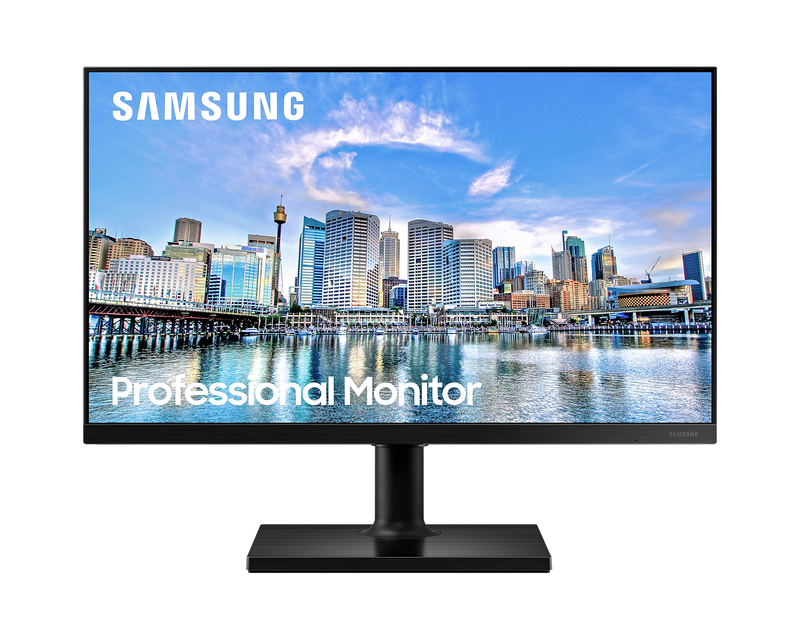 Samsung 27'' FHD Monitor Speakers Adjustable Stand 1920x1080 LF27T450FZUXXU (New / Open Box)