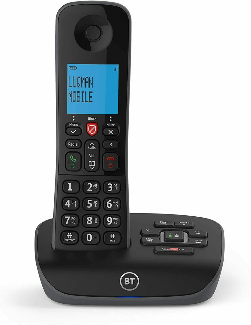 BT Everyday Cordless Home Phone with Basic Call Blocking, Trio Handset Pack