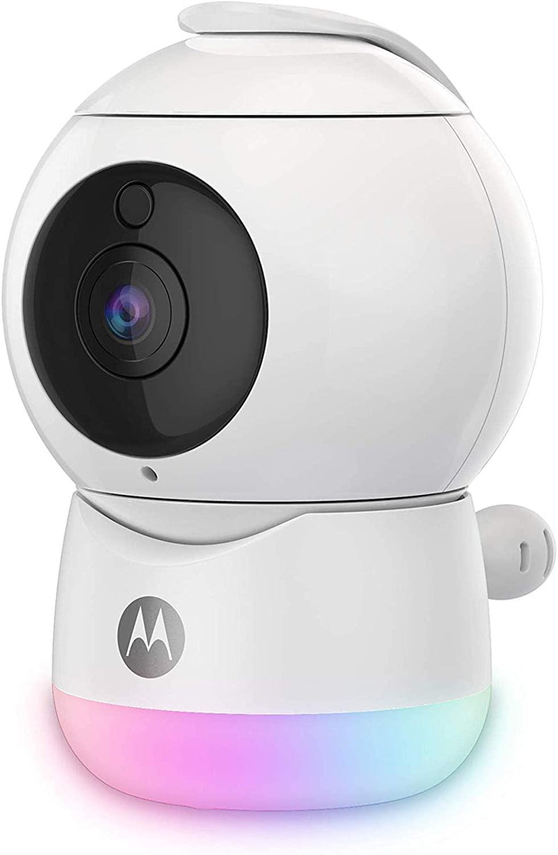 Motorola Peekaboo Video Baby Monitor Wi-Fi FHD Night Light 2-Way Talk Lullabies (Renewed)