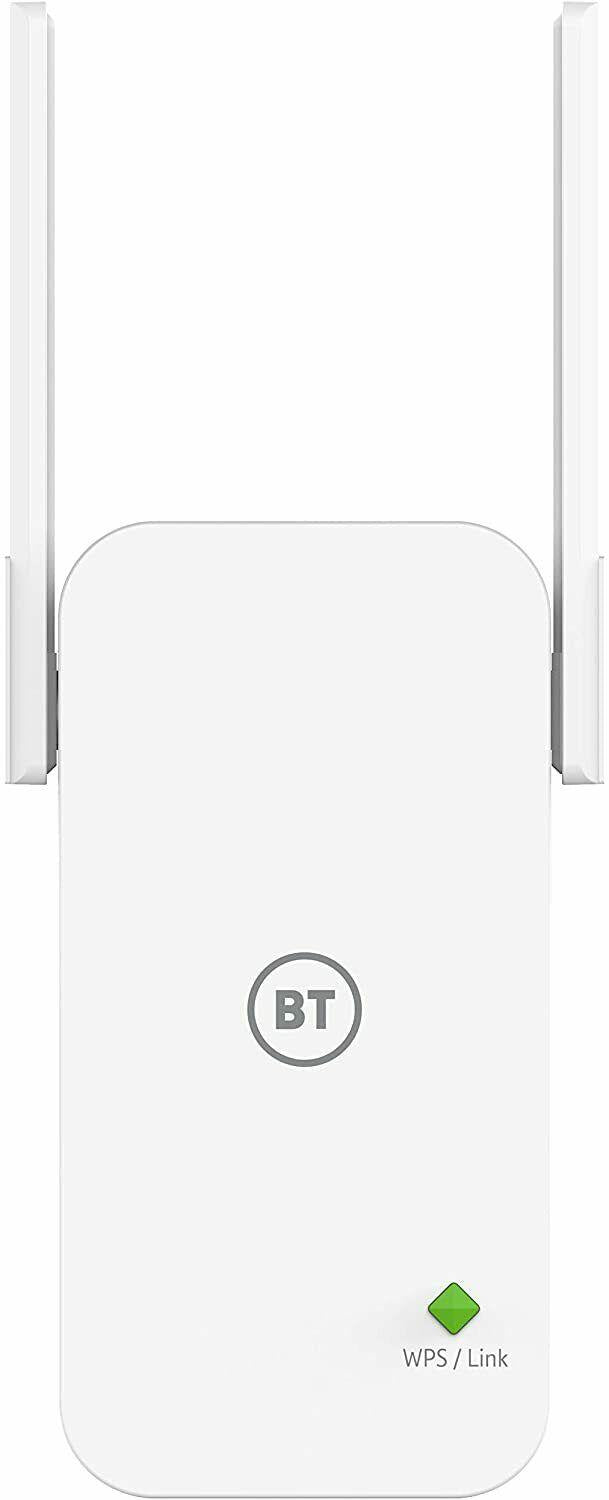 BT Essentials Signal Booster Broadband Range Extender Adapter Fast Wireless Connection (Renewed)
