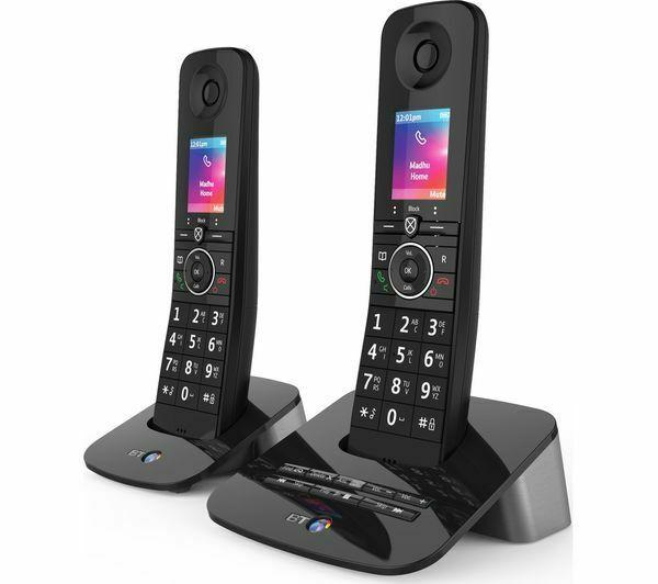 BT Digital Cordless Phone Premium Twin Nuisance Call Blocker Answering Machine (Renewed)