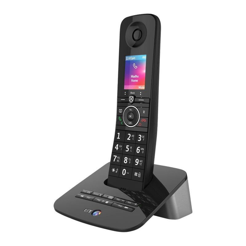 BT Premium Single Phone Digital Cordless 100% Nuisance Call Blocking (Renewed)