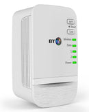 BT Wi-Fi Home Hotspot Plus 600 Kit With Wired AV600 Powerline N300 Wi-Fi And Pass-Through Socket (Renewed)