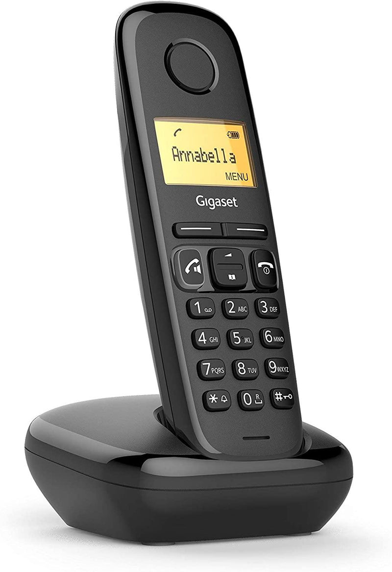 Gigaset A170 Single Digital Cordless Home Telephone ECO DECT (Renewed)