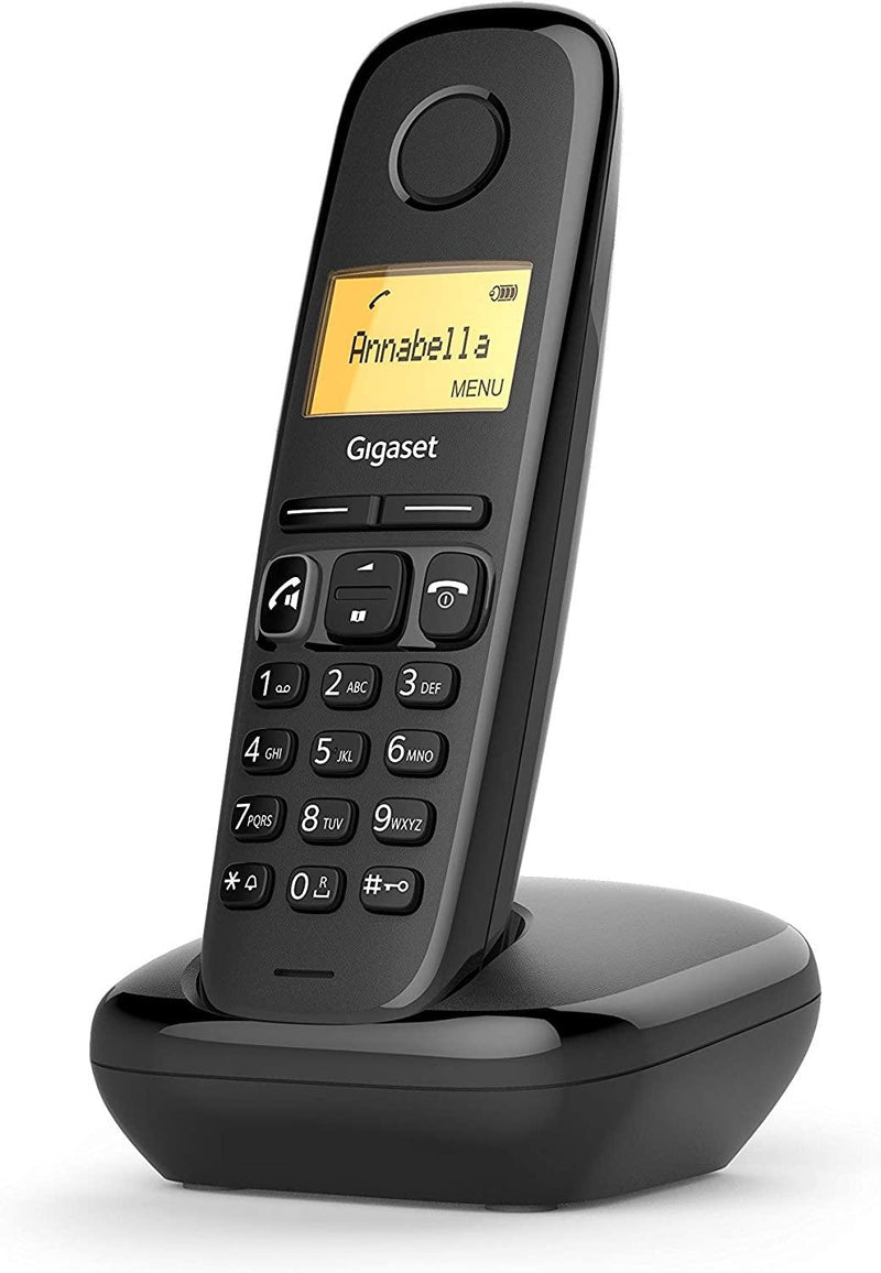 Gigaset A170 Single Digital Cordless Home Telephone ECO DECT (Renewed)