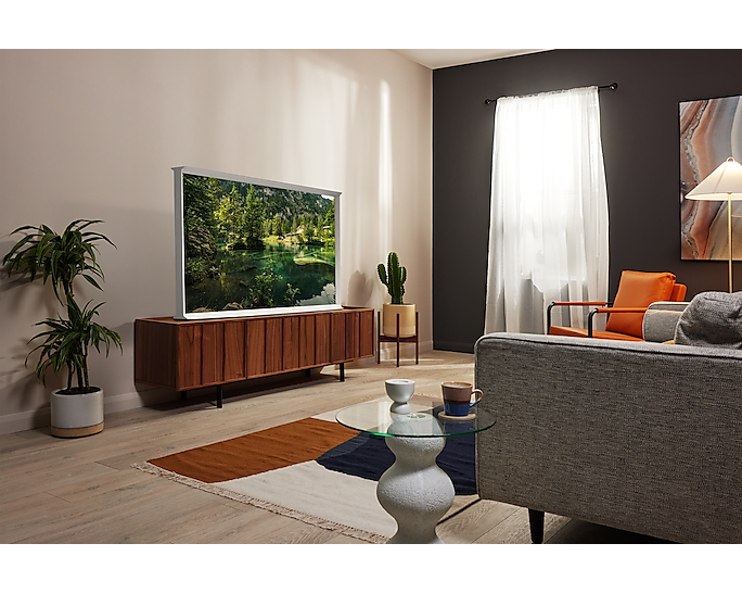 Samsung 50'' Smart TV The Serif QLED 4K HDR Cloud White 3840x2160 QE50LS01BAUXXU (Renewed)