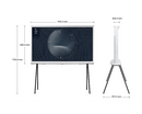 Samsung 50'' Smart TV The Serif QLED 4K HDR Cloud White 3840x2160 QE50LS01BAUXXU (Renewed)