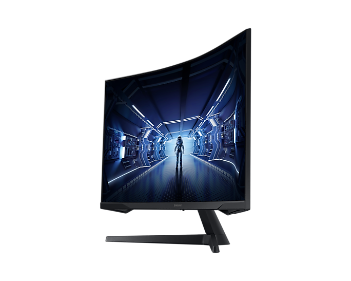 Samsung 27'' Gaming Monitor Curved QHD 144Hz Odyssey 2560x1440 LC27G55TQBUXXU (Renewed)