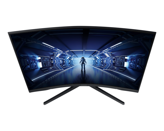 Samsung 27'' Gaming Monitor Curved QHD 144Hz Odyssey 2560x1440 LC27G55TQBUXXU (Renewed)