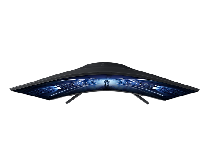 Samsung 27'' Gaming Monitor Curved QHD 144Hz Odyssey 2560x1440 LC27G55TQBUXXU (Renewed)