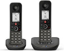 BT Digital Cordless Home Phone Advanced Z Twin Advanced Call Blocker Black (Renewed)