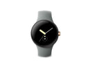 Google Pixel Watch LTE 41mm Champagne Gold Stainless Steel Hazel Active Band (New / Open Box)