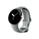 Google Pixel Watch LTE 41mm Champagne Gold Stainless Steel Hazel Active Band (Renewed)