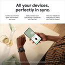 Google Pixel Watch LTE 41mm Champagne Gold Stainless Steel Hazel Active Band (Renewed)