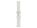 Google Pixel Watch LTE 41mm Polished Silver Stainless Steel Chalk Active Band (Renewed)
