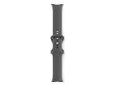 Google Pixel Watch LTE 41mm Polished Silver Stainless Steel Charcoal Active Band (New / Open Box)