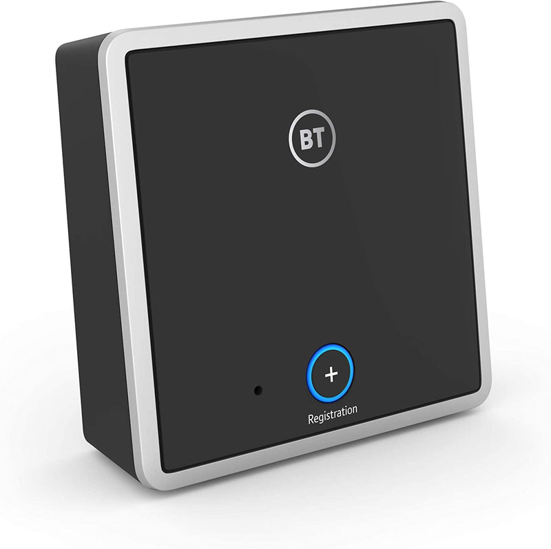 BT DECT Repeater Range Extender Black (For Use With BT Diverse Plus Range)