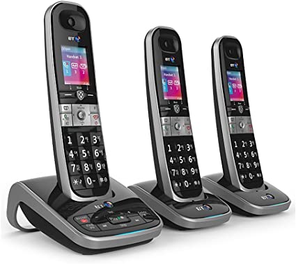 BT 8610 Trio Digital Cordless Answerphone & Advanced Call Blocking (Renewed)