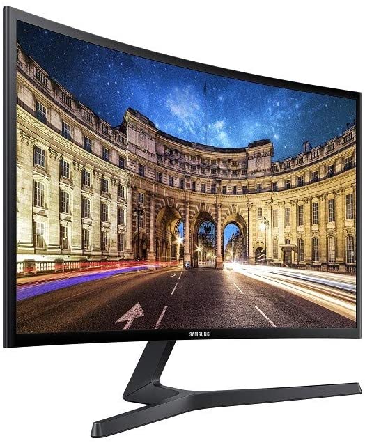 Samsung LC27F398FWUXEN 27'' Curved LED Monitor Black Gloss HDMI Displayport (Renewed)