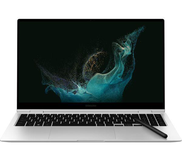 Samsung Galaxy Book2 Pro 360 Wi-Fi 15.6'' i7 512GB 16GB Silver NP950QED-KB2UK (New / Open Box)