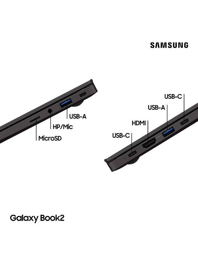 Samsung Galaxy Galaxy Book2 Wi-Fi 15.6'' 8GB 256GB Graphite NP750XED-KB2UK (New / Open Box)