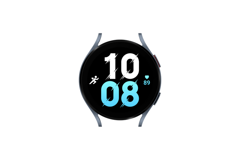 Samsung Galaxy Watch5 BT Aluminium 44mm Sapphire Body Case Only SM-R910NZBDWEU (Renewed)
