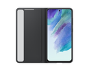 Samsung Galaxy S21 FE Smart Clear View Phone Cover Dark Grey EF-ZG990CBEGEW (Renewed)