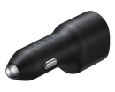 Samsung 40W Car Charger Dual Fast Charging USB-C Black EP-L4020NBEGEU (New / Open Box)