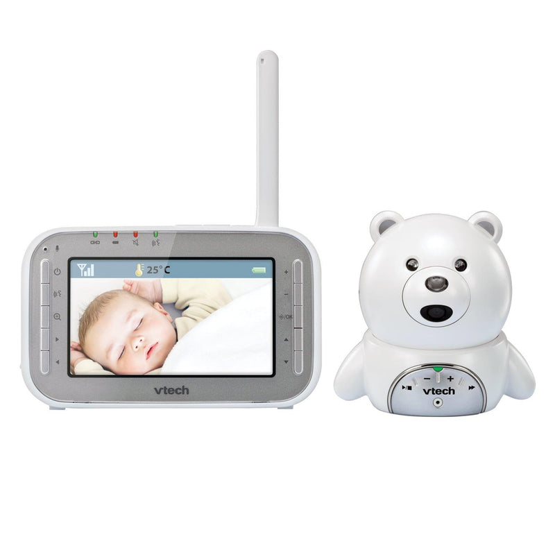 VTech BM4200 Bear Tilt Full Color Video & Audio Baby Monitor Night Vision (New)