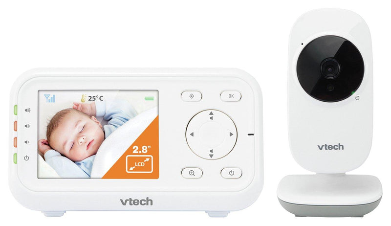 VTech VM3252 2.8'' Digital Video Baby Monitor Night Vision Volume Control (New)