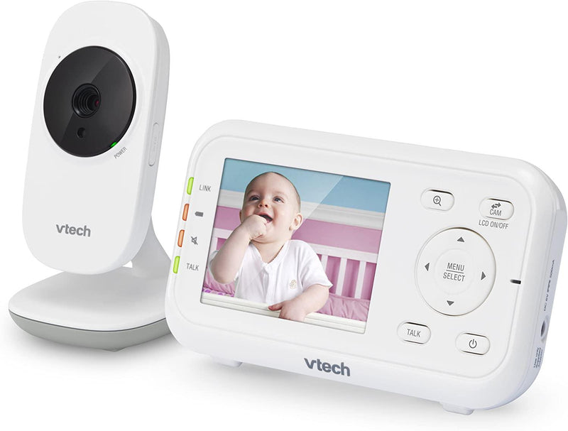 VTech VM3252 2.8'' Digital Video Baby Monitor Night Vision Volume Control (New)