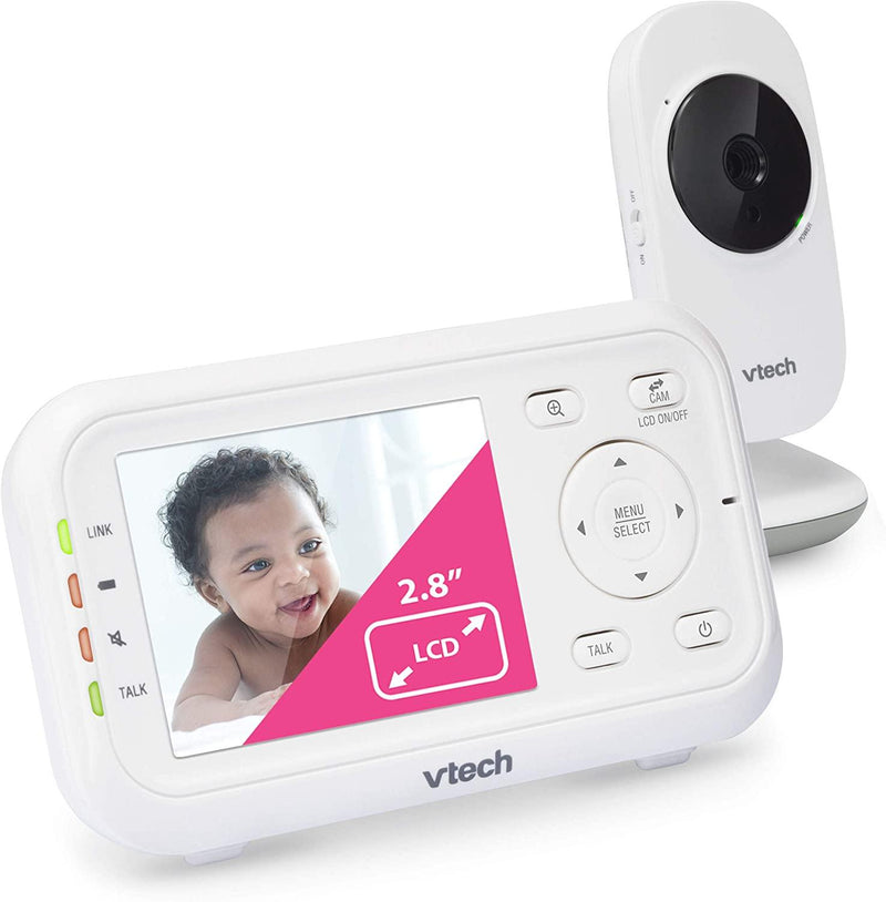 VTech VM3252 2.8'' Digital Video Baby Monitor Night Vision Volume Control (New)