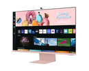 Samsung 32'' Smart Monitor M80B UHD Speakers & Remote Pink LS32BM80PUUXXU (New / Open Box)