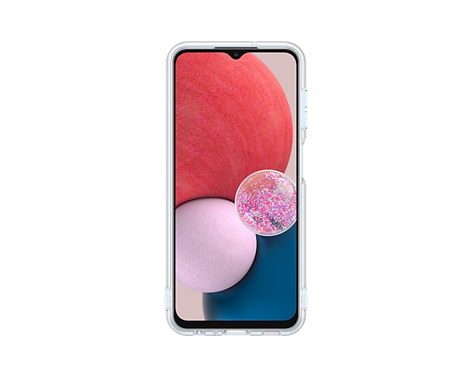 Samsung Galaxy A13 Soft Clear Mobile Phone Cover Transparent EF-QA135TTEGWW (Renewed)