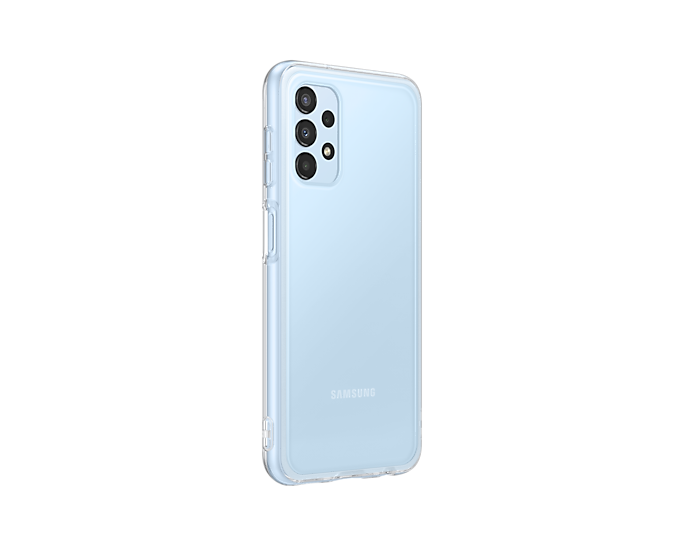 Samsung Galaxy A13 Soft Clear Mobile Phone Cover Transparent EF-QA135TTEGWW (Renewed)