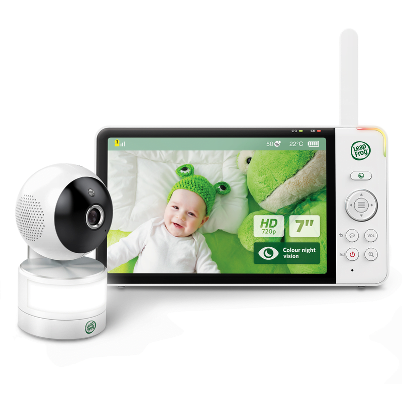 LeapFrog LF920HD Video Baby Monitor 7'' HD Wide-Angle Dispay Colour Night Vision (Renewed)