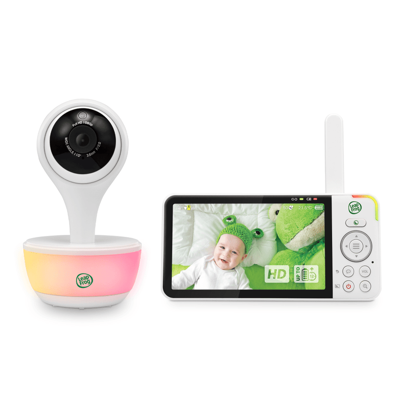 LeapFrog LF815HD Smart Video Baby Monitor 5'' HD Display Colour Night Vision (Renewed)