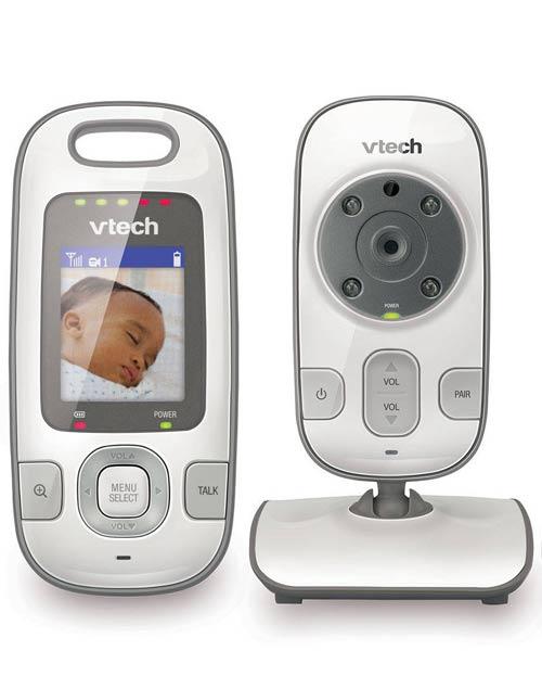 VTech VM312  2.0'' LCD Video Baby Monitor Night Vision Pan & Tilt (Renewed)