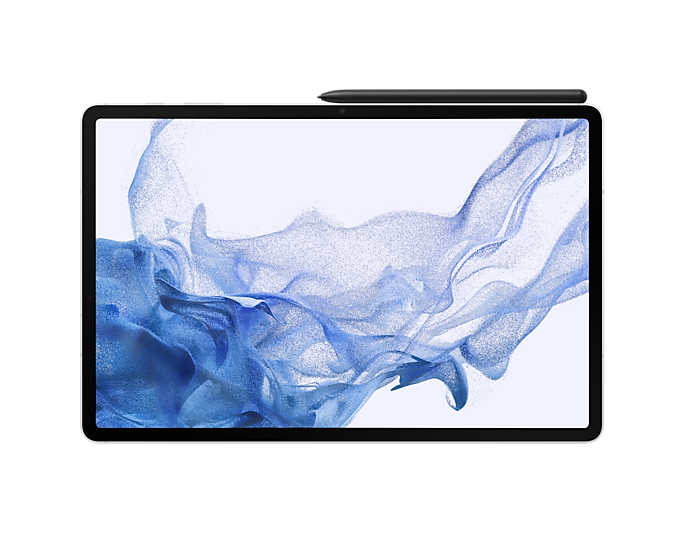 Samsung Galaxy Tab S8+ 12.4'' 128GB 8GB 5G Tablet Silver SM-X806BZSAEUB (New / Open Box)