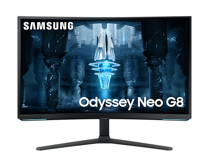 Samsung 32'' Gaming Monitor Curved UHD 240Hz Mini LED Odyssey LS32BG850NUXXU (New)