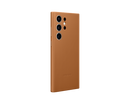 Samsung Galaxy S23 Ultra Leather Mobile Phone Cover Camel EF-VS918LAEGWW (New / Open Box)