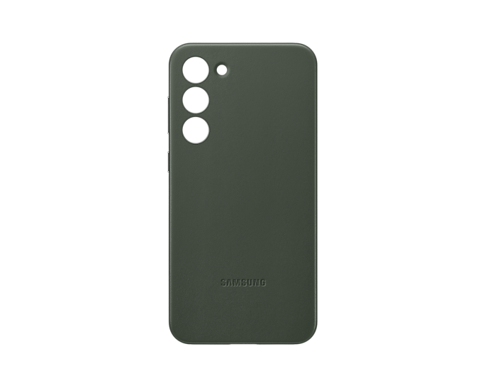 Samsung Galaxy S23+ Leather Mobile Phone Cover Green EF-VS916LGEGWW (New / Open Box)