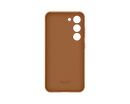 Samsung Galaxy S23 Leather Mobile Phone Cover Camel EF-VS911LAEGWW (New / Open Box)