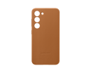 Samsung Galaxy S23 Leather Mobile Phone Cover Camel EF-VS911LAEGWW (New / Open Box)