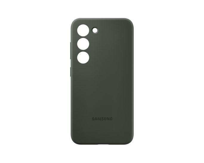 Samsung Galaxy S23 Silicone Mobile Phone Case Green EF-PS911TGEGWW (New / Open Box)