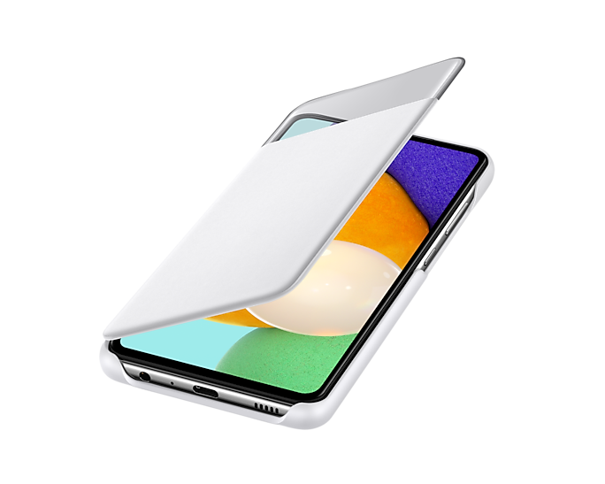 Samsung Galaxy A52 5G/A52s 5G Smart S View Wallet Cover White EF-EA525PWEGEW (New / Open Box)