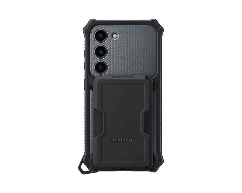 Samsung Galaxy S23 Rugged Gadget Mobile Phone Case Black EF-RS911CBEGWW (New / Open Box)