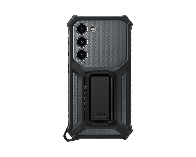 Samsung Galaxy S23 Rugged Gadget Mobile Phone Case Black EF-RS911CBEGWW (New / Open Box)