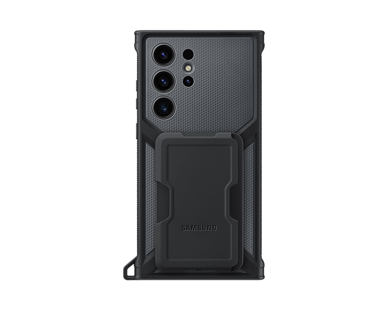 Samsung Galaxy S23 Ultra Rugged Gadget Mobile Phone Case Black EF-RS918CBEGWW (New / Open Box)